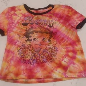 Betty Boop Tie Dye T-shirt